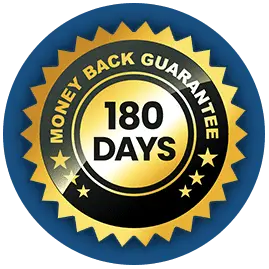 180 Money Back Guarantee
